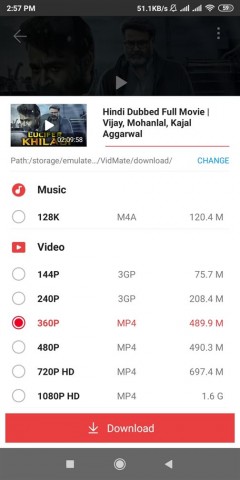 Baixar Vidmate 5.1604 Android - Download APK Grátis