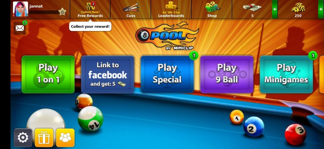 PURA HABILIDADE  JOGO MOBILE de SINUCA GRÁTIS ( Android e IOS ) / 8 BALL  POOL - 