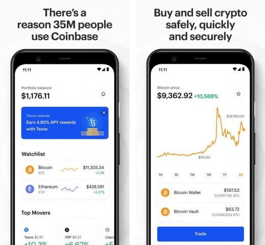 coinbase apk download